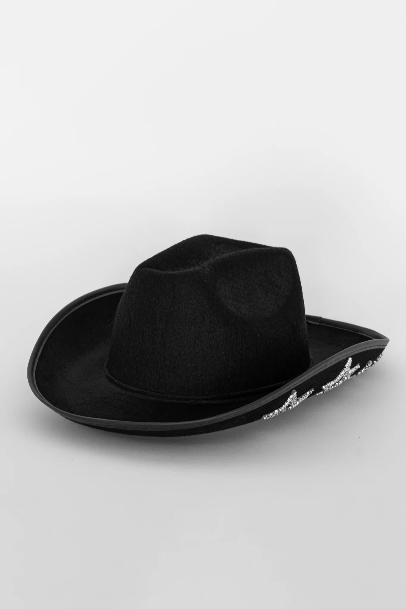 Bobby Rhinestone Star Cowboy Hat Black - Image 5