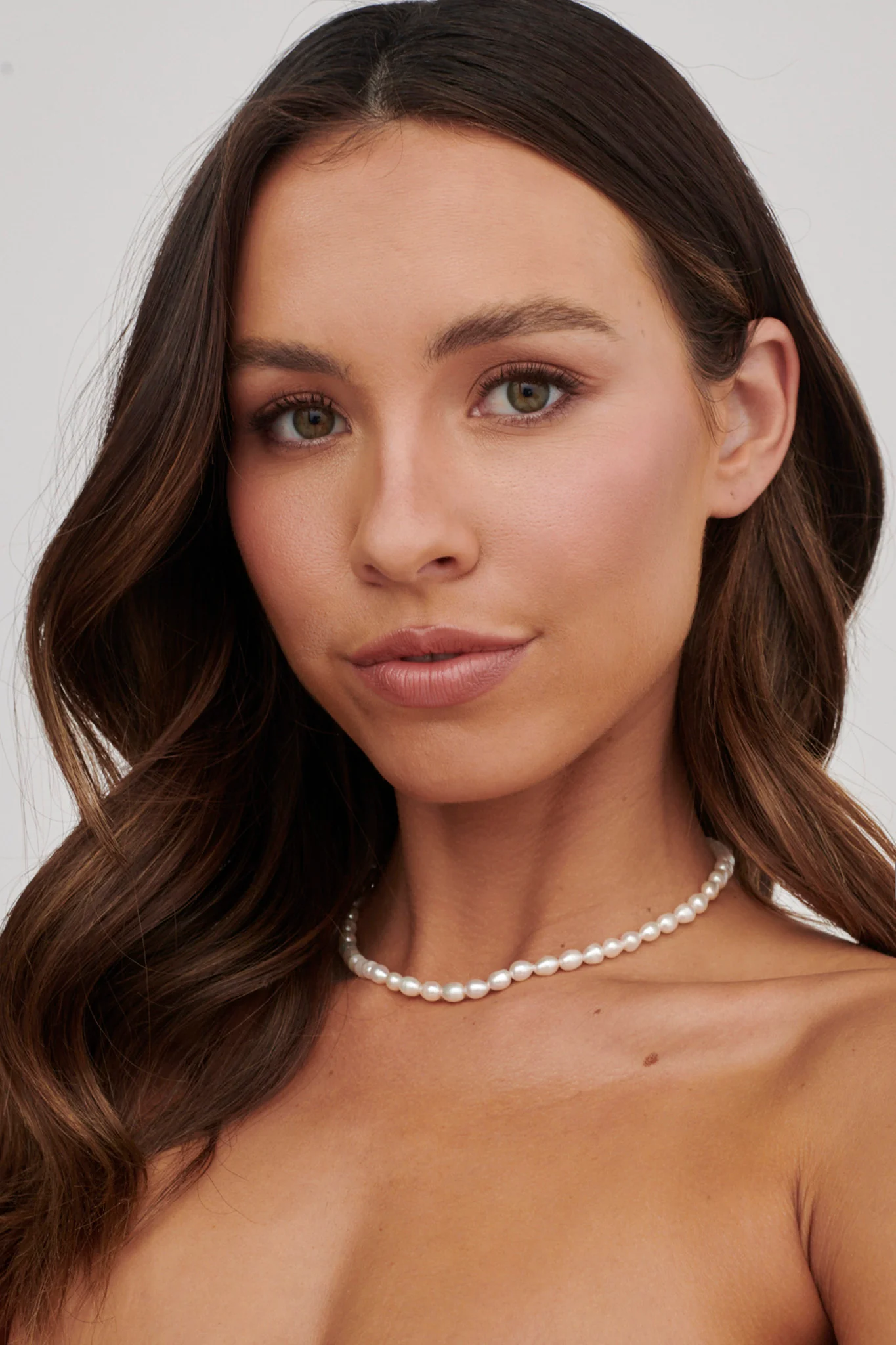 Bonita Pearl Strand Necklace Gold - Image 2