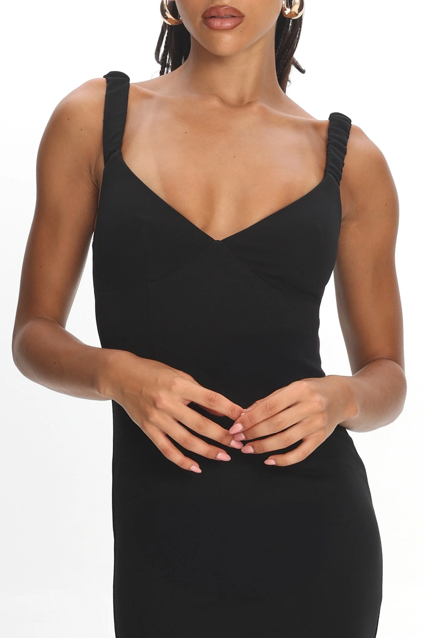Eala Maxi Dress Black - Image 3