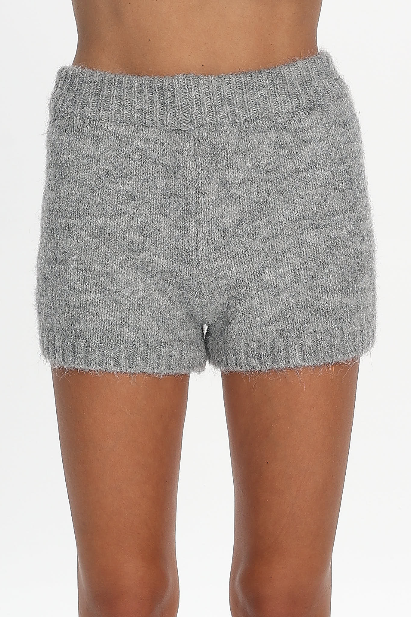 Jenae Knit Shorts Grey - Image 5