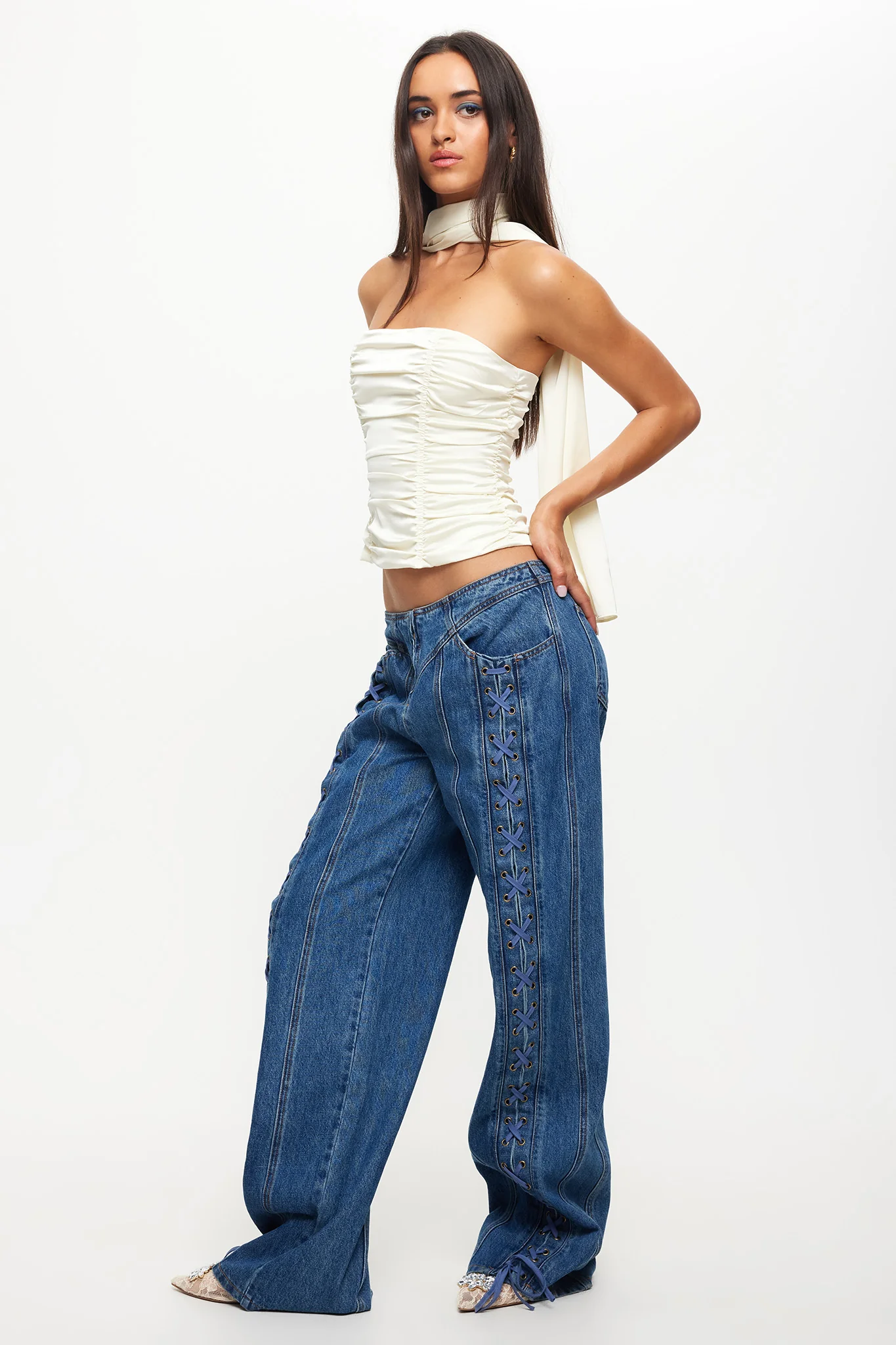 LIONESS Island Bodice Cornsilk - Image 3