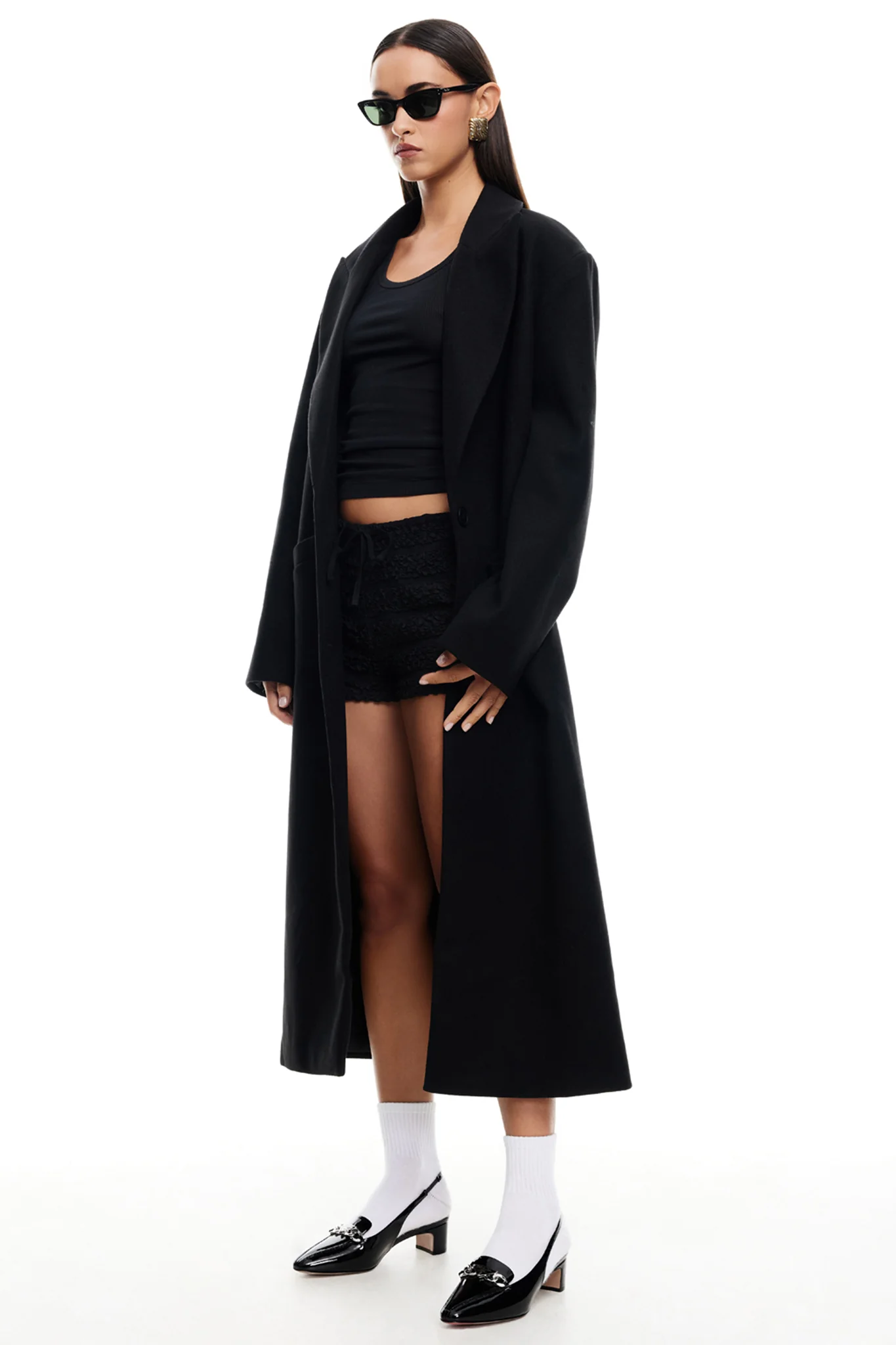 LIONESS Olsen Coat Onyx - Image 2