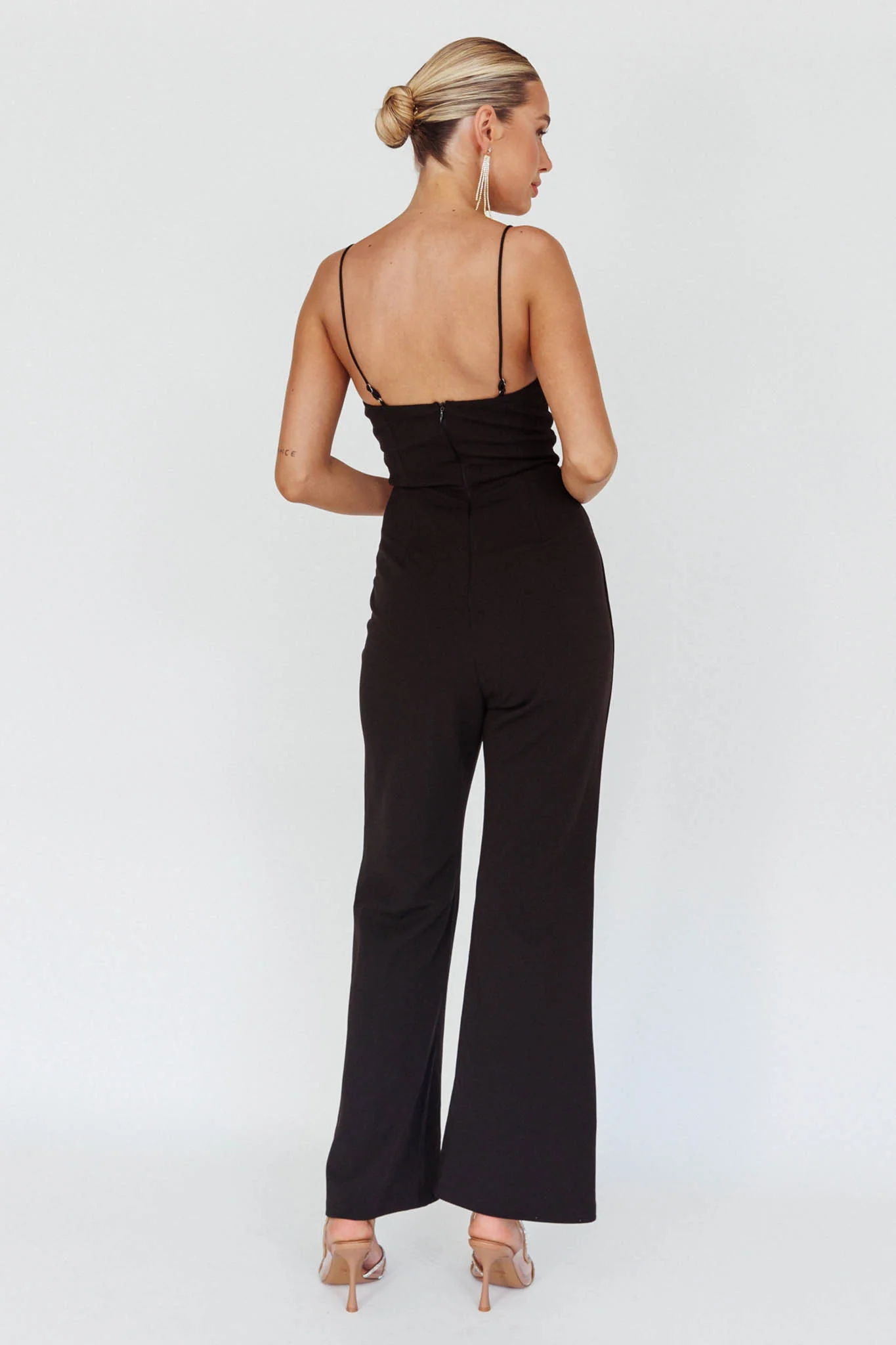 Lyrics Keyhole Jumpsuit Black - Image 2
