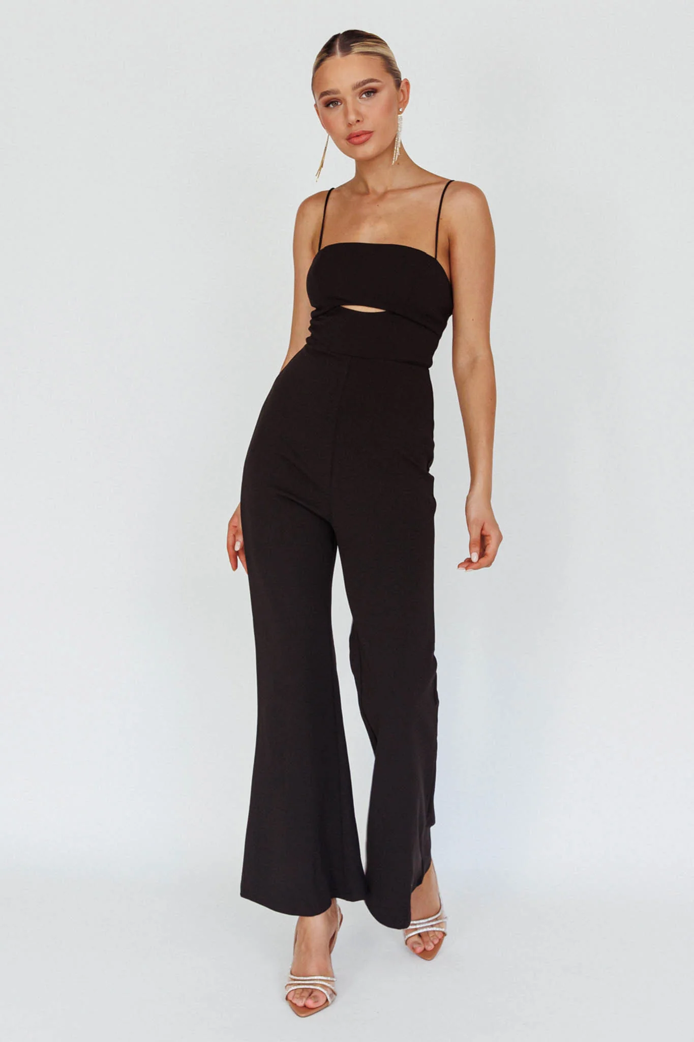 Lyrics Keyhole Jumpsuit Black - Image 5