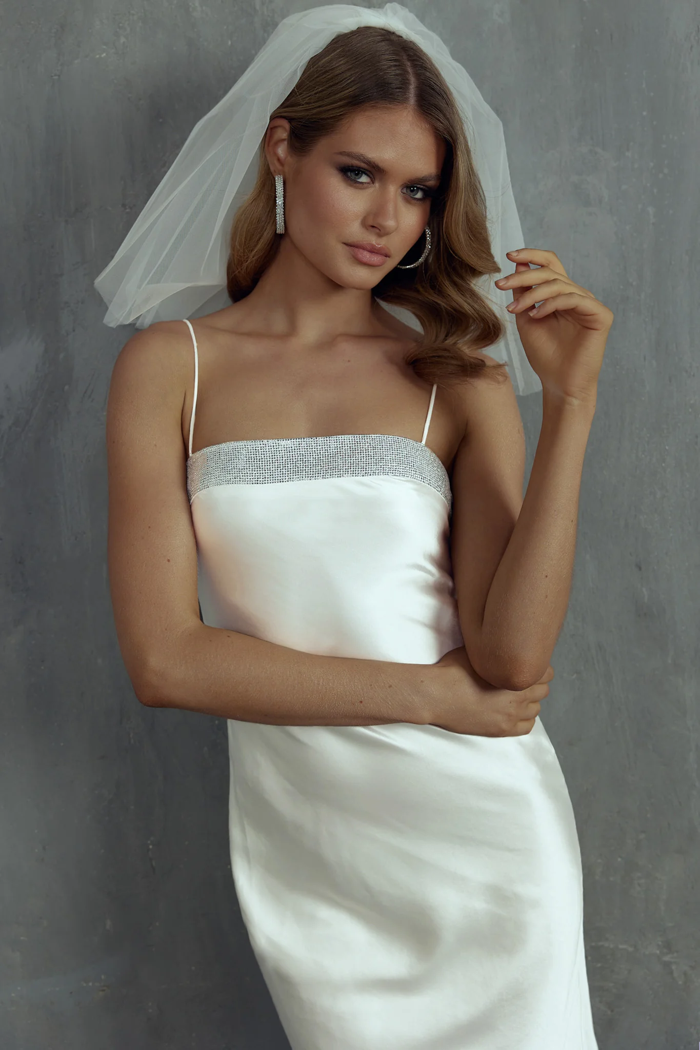 Making Headlines Diamante Neckline Maxi Dress White - Image 8