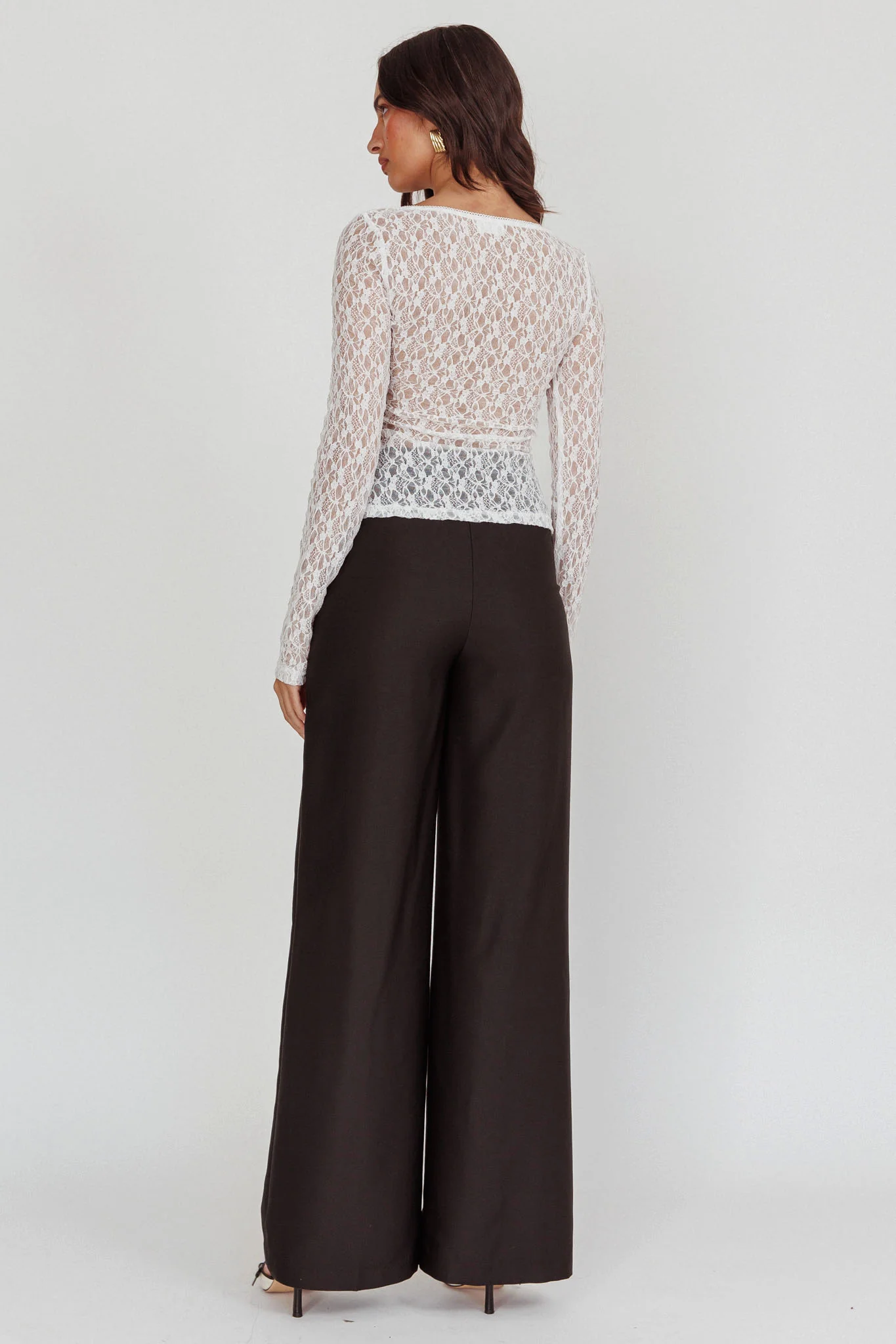 Nights Dream Wide Leg Pants Black - Image 3