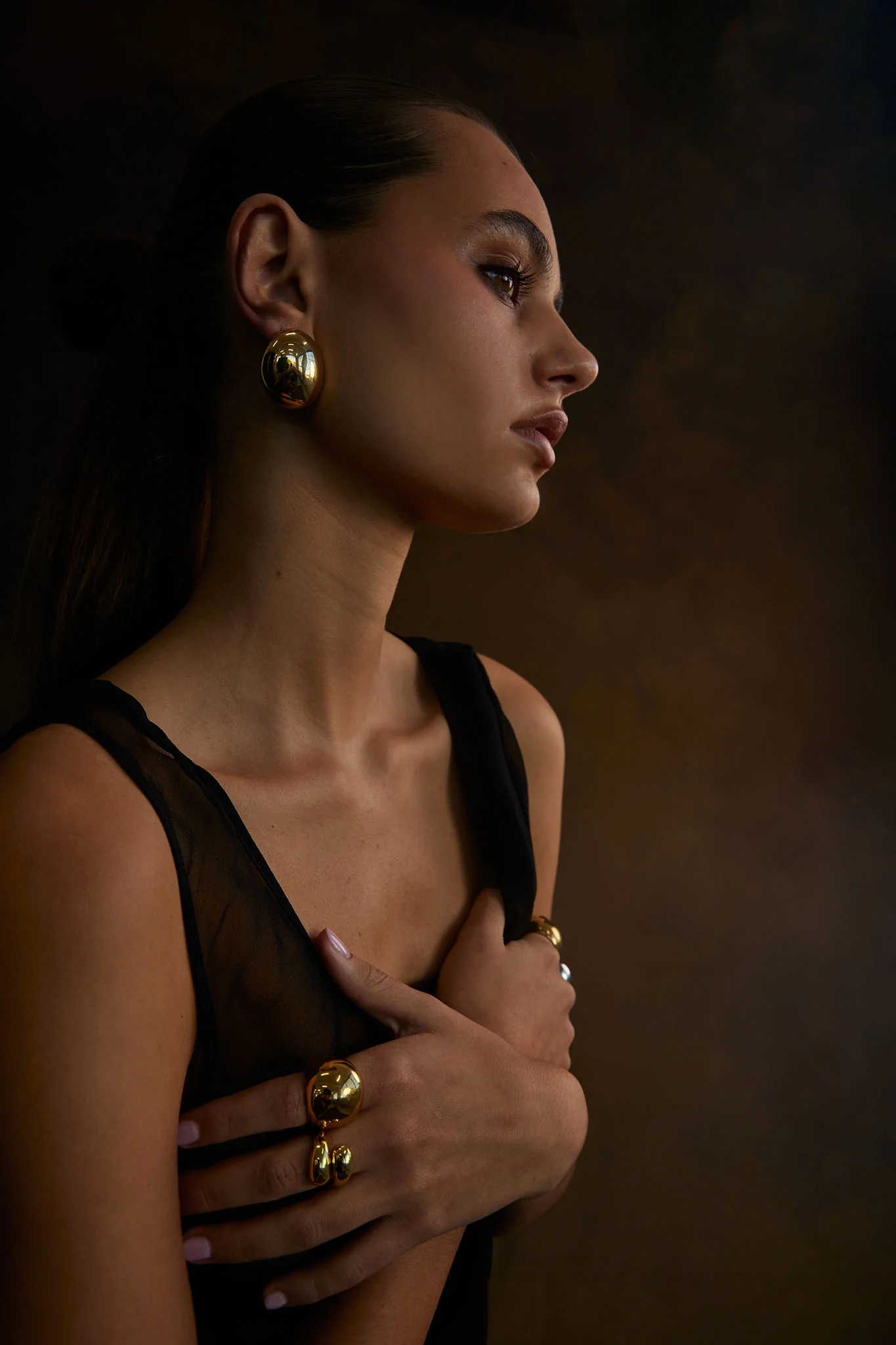 NOAH Chunky Ring Gold - Image 3
