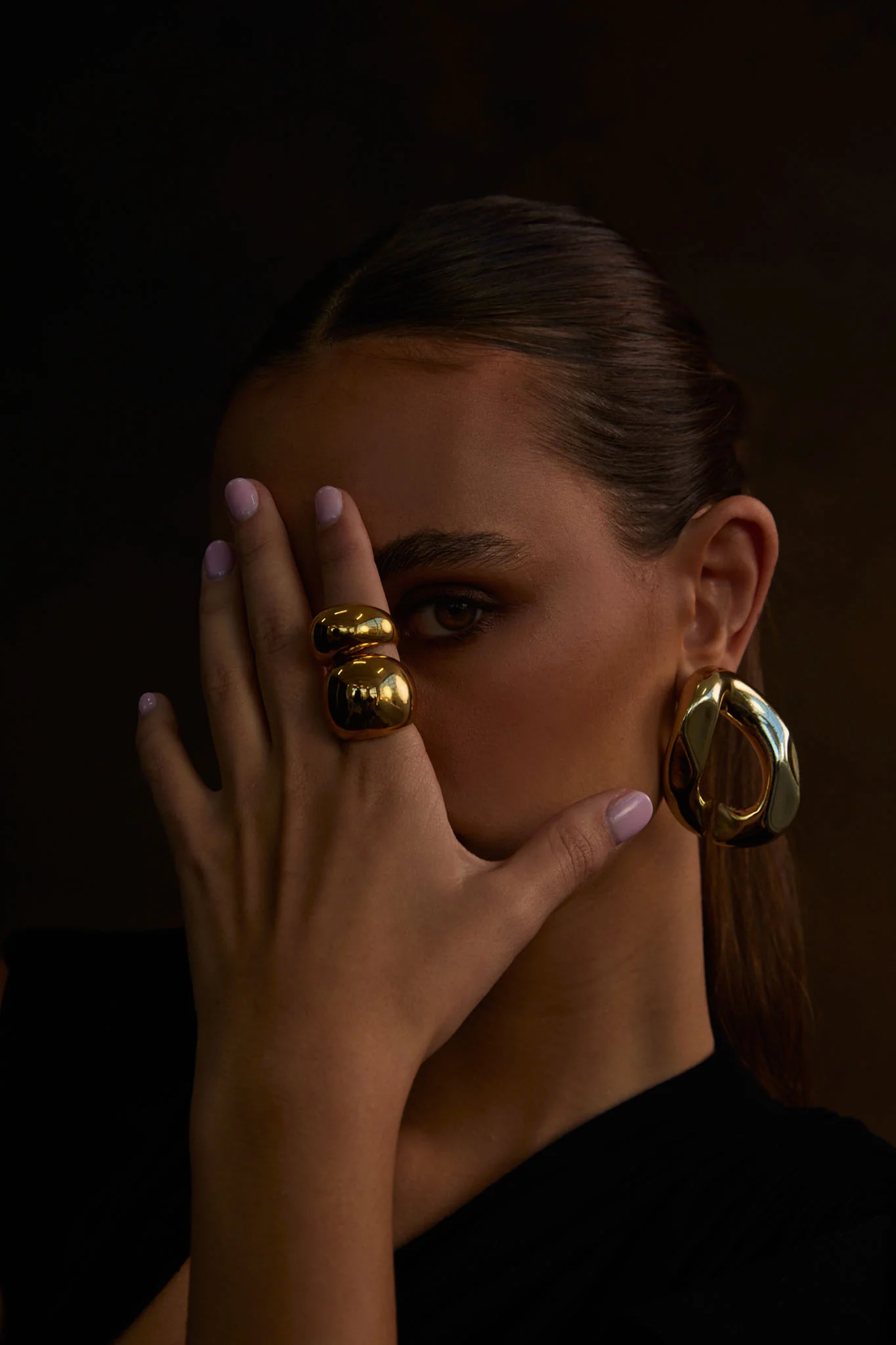 NOAH Chunky Ring Gold - Image 5
