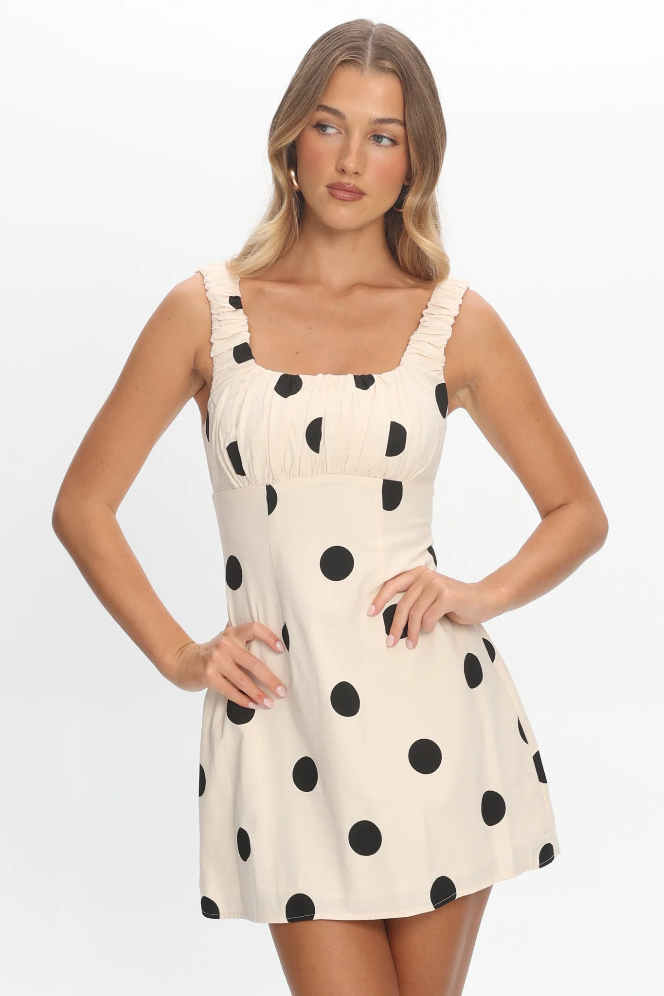Petronella Mini Dress Polka Dot