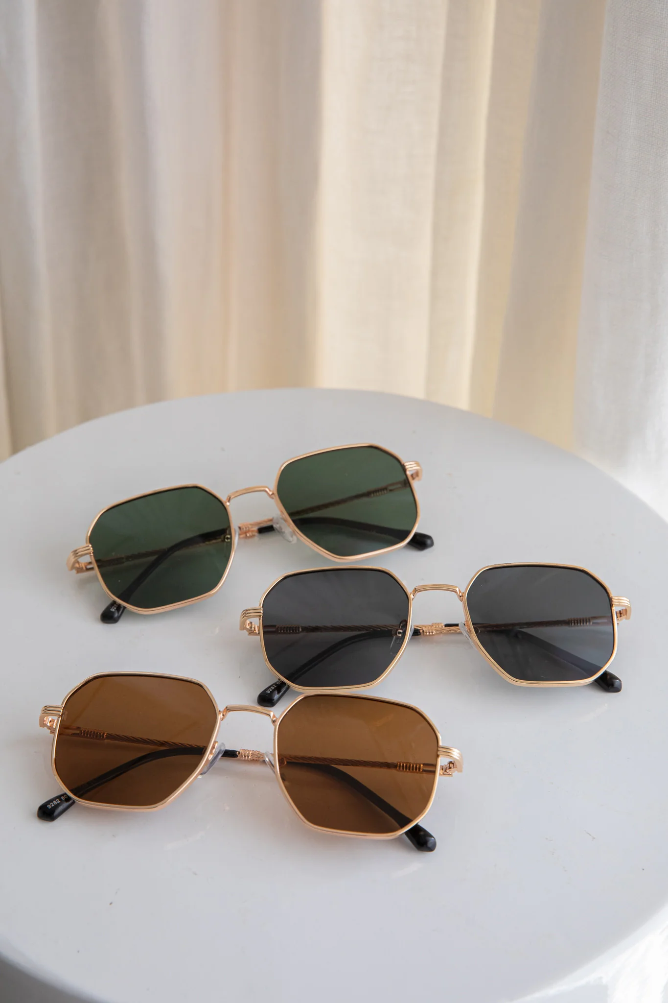 Sahara Aviator Sunglasses Tea - Image 7