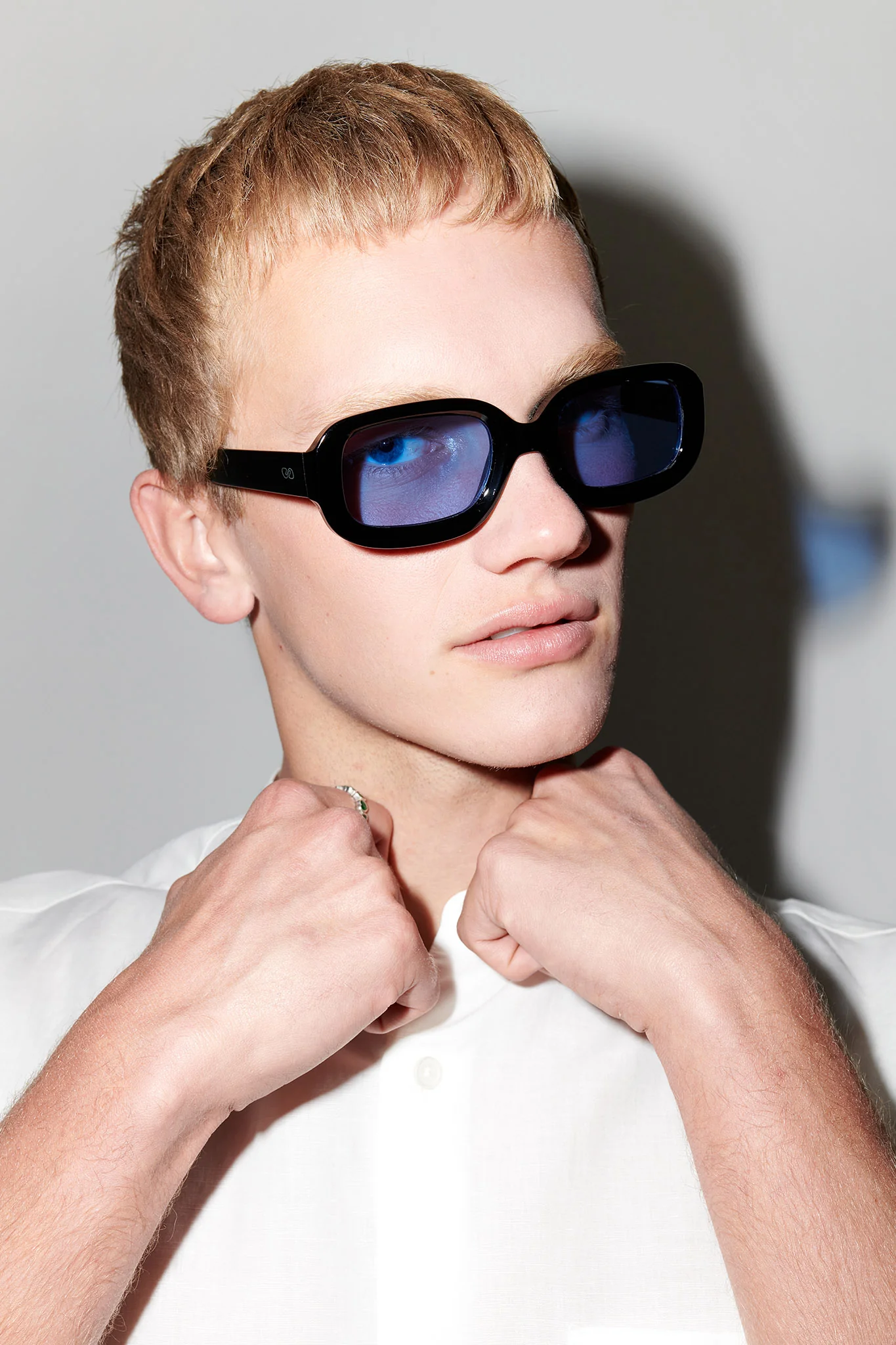 SZADE Sunglasses Soho ; Black/Prussian - Image 5