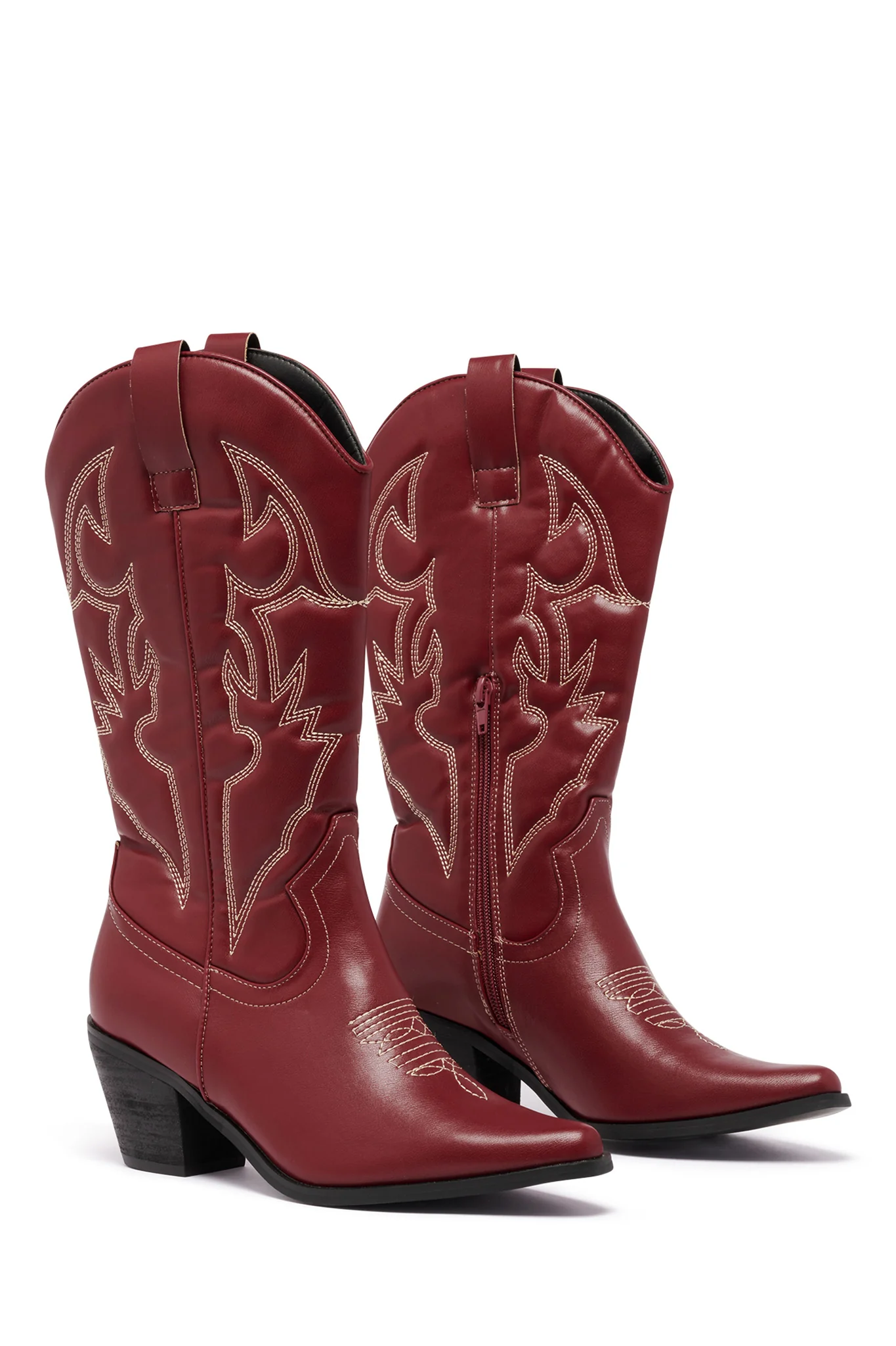 THERAPY Clayton Boot Cherry - Image 4