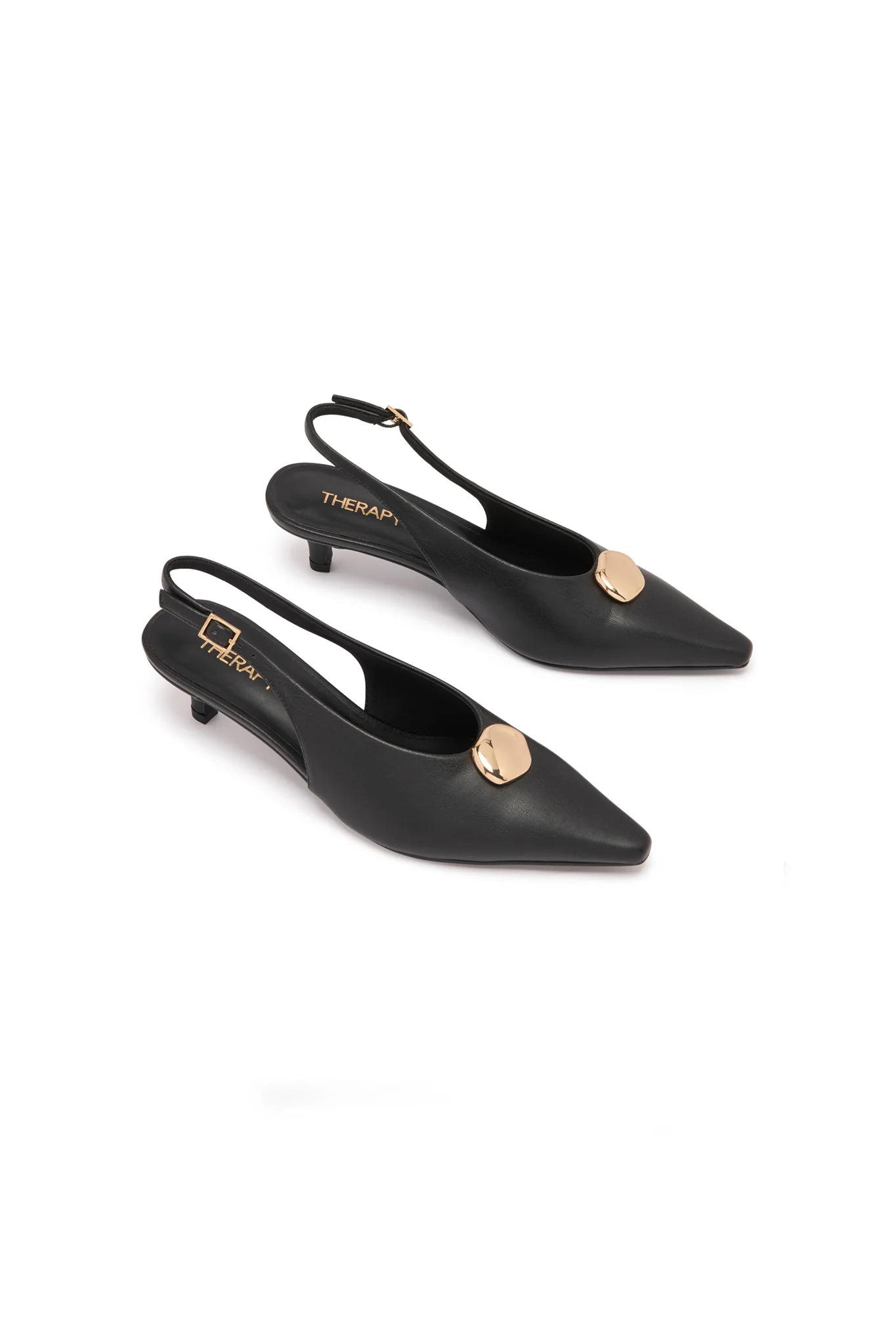 THERAPY Indiana Slingback Heel Black - Image 2