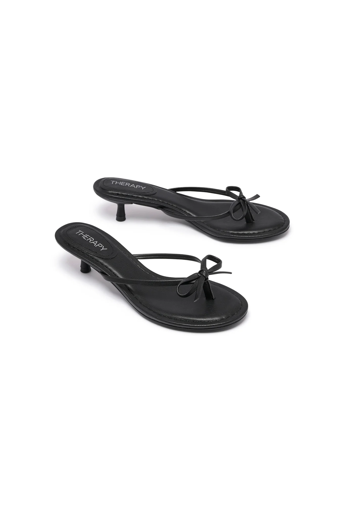THERAPY Somer Thong Heel Black - Image 2