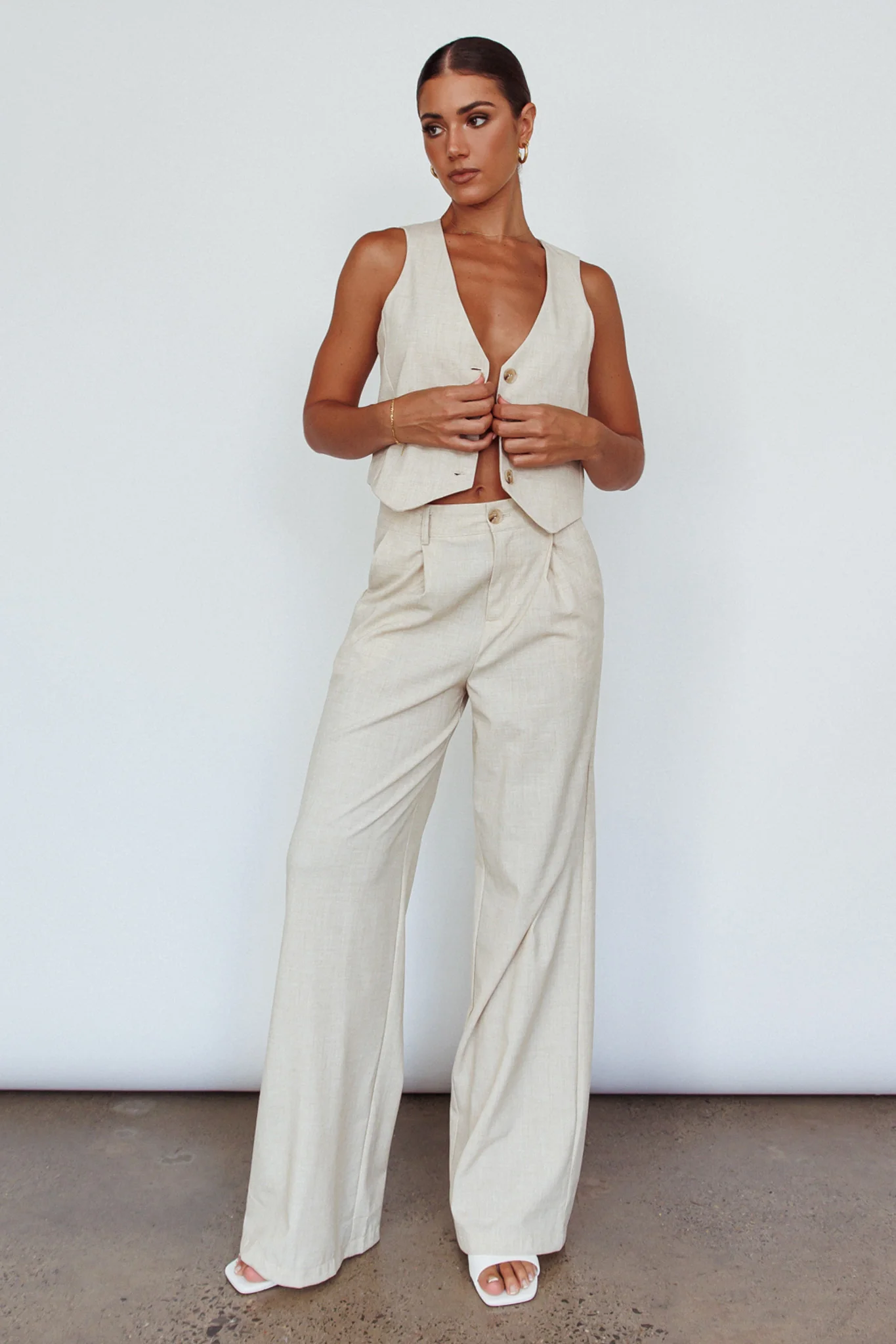 Times Square Trouser Pants Natural - Image 5