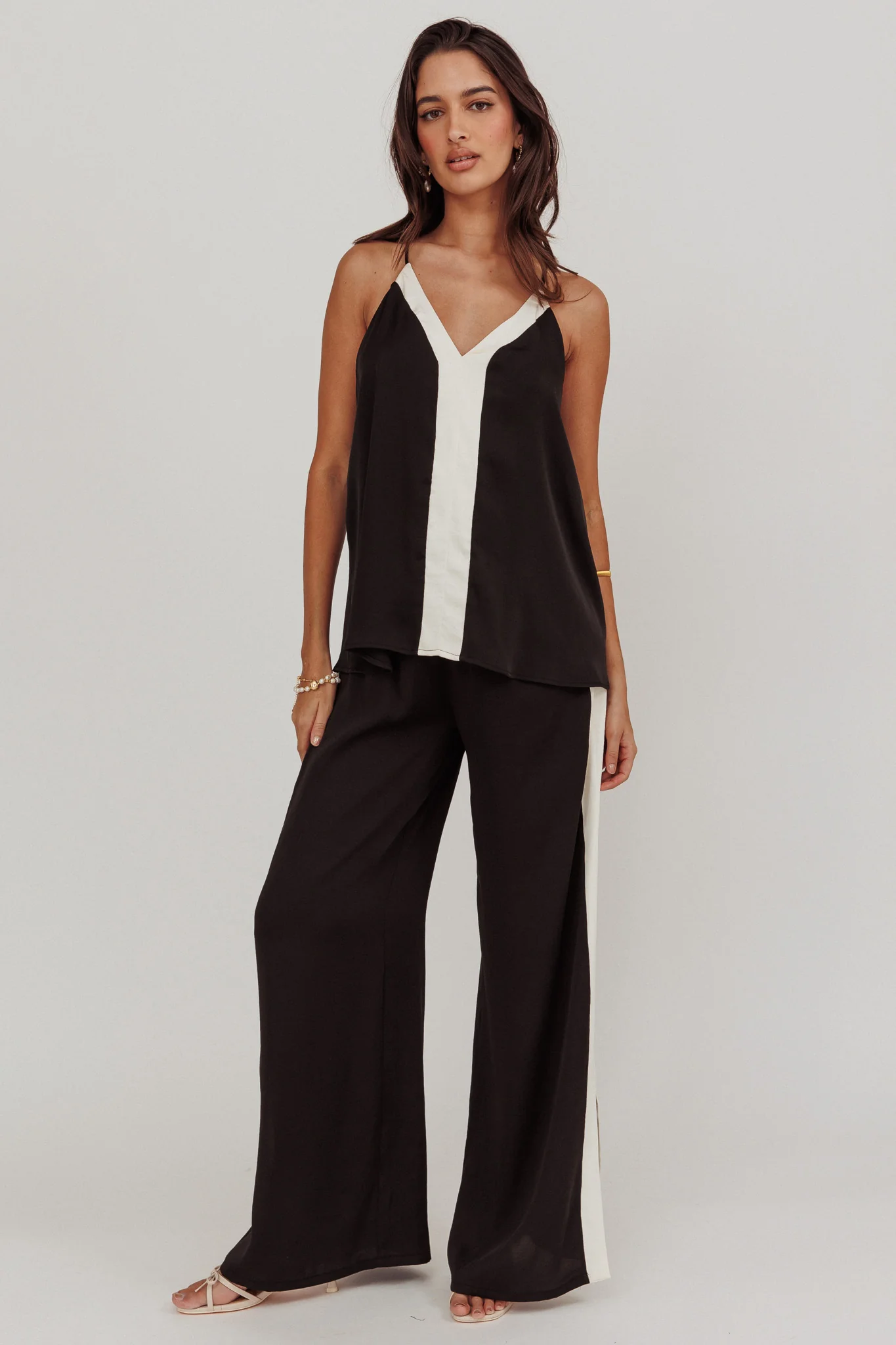 Unwritten Wide Leg Pant Black - Image 4