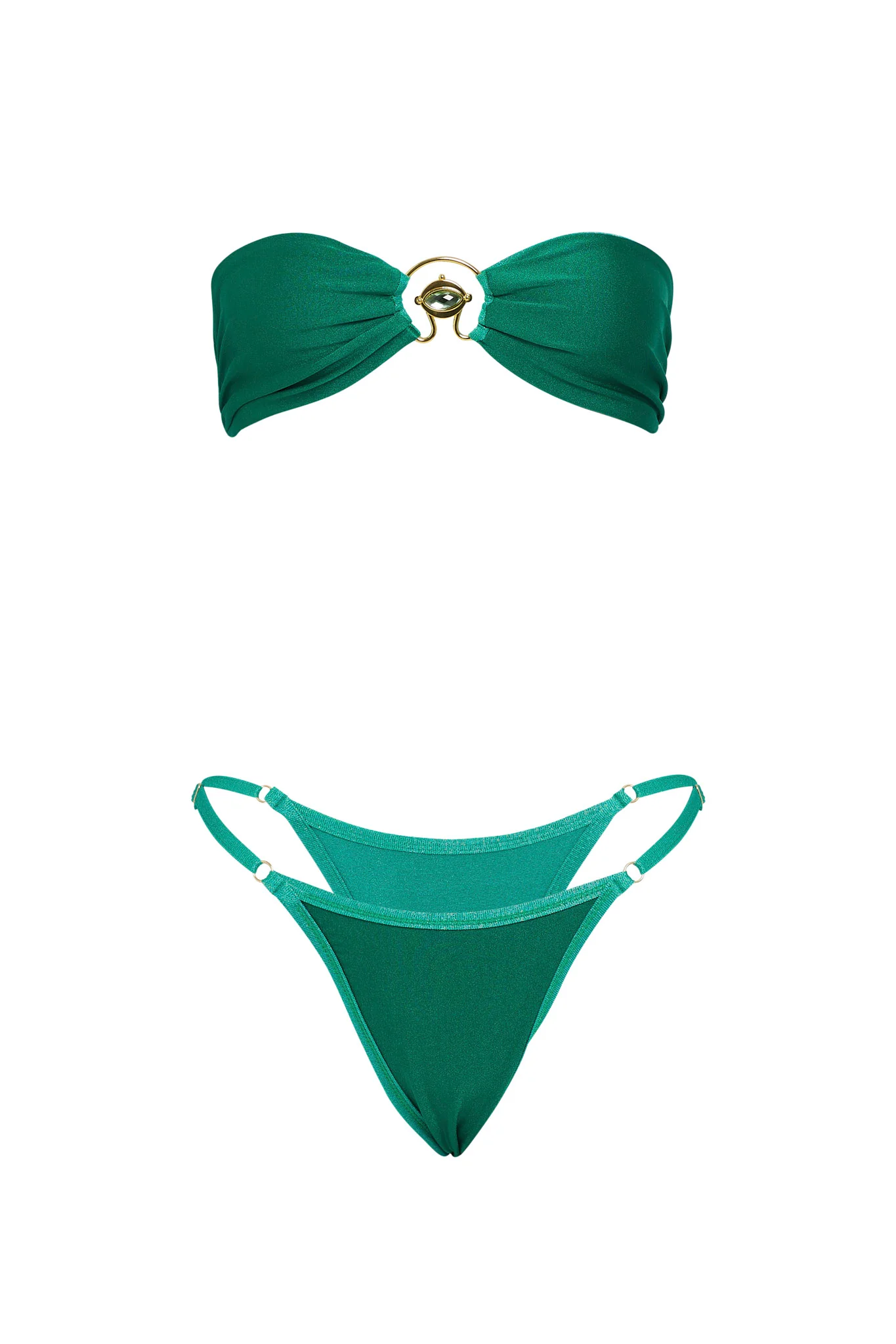 VDM The Label Bailey Jade Reversible Bandeau - Image 3