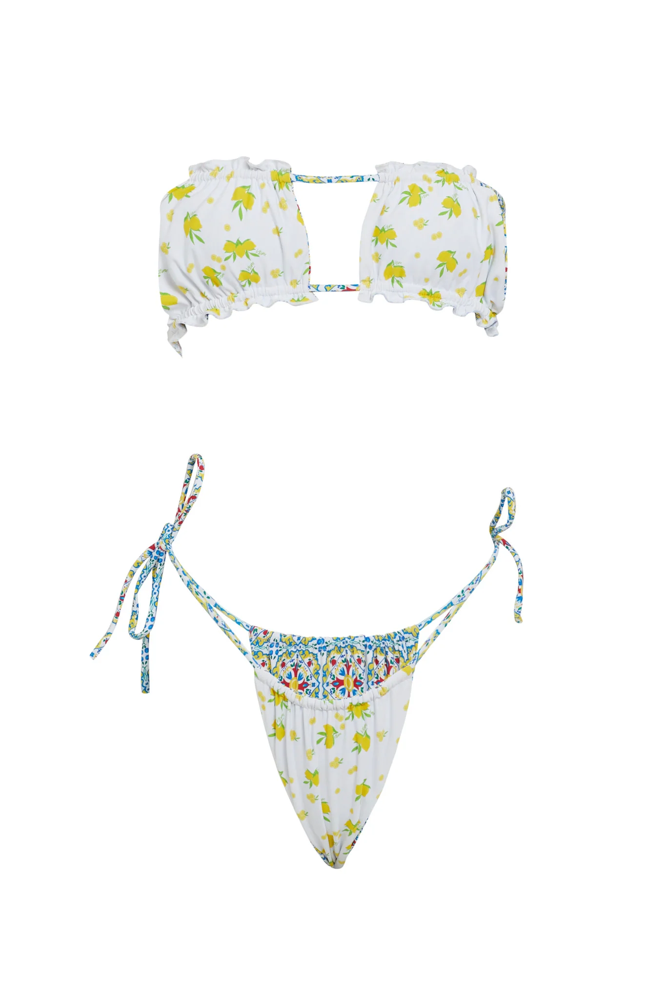 VDM The Label Blair Capri/Limone Reversible Top
