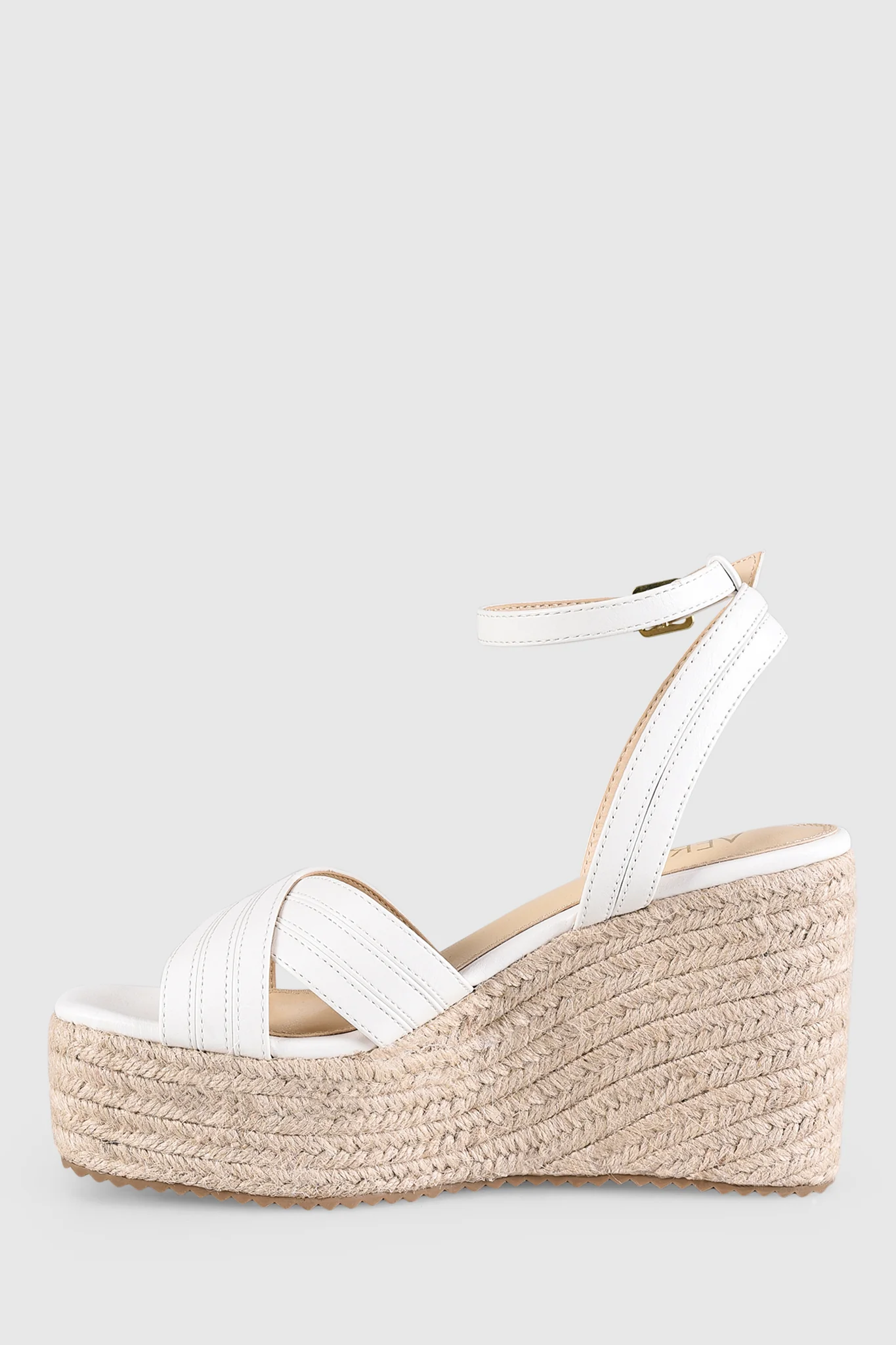VERALi Callie Rope Wedges White Softee - Image 2