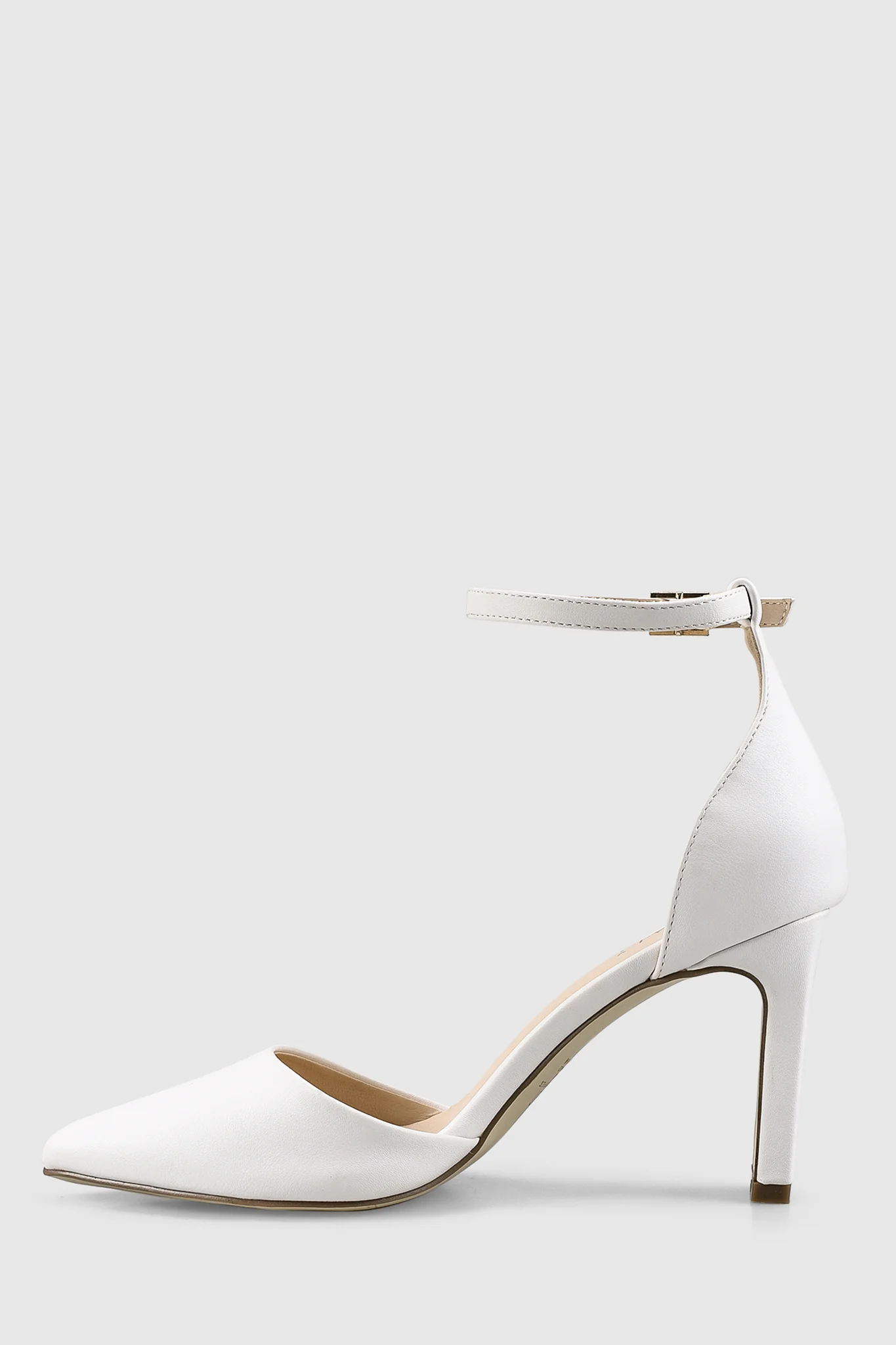 VERALi Kitra Closed Toe Heels White - Image 3