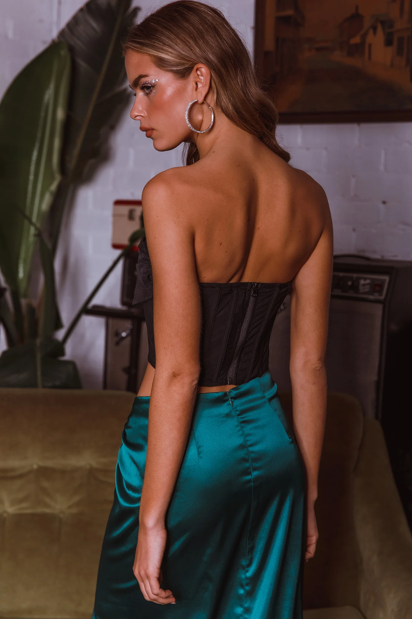 Vixen Corset Top Black - Image 2