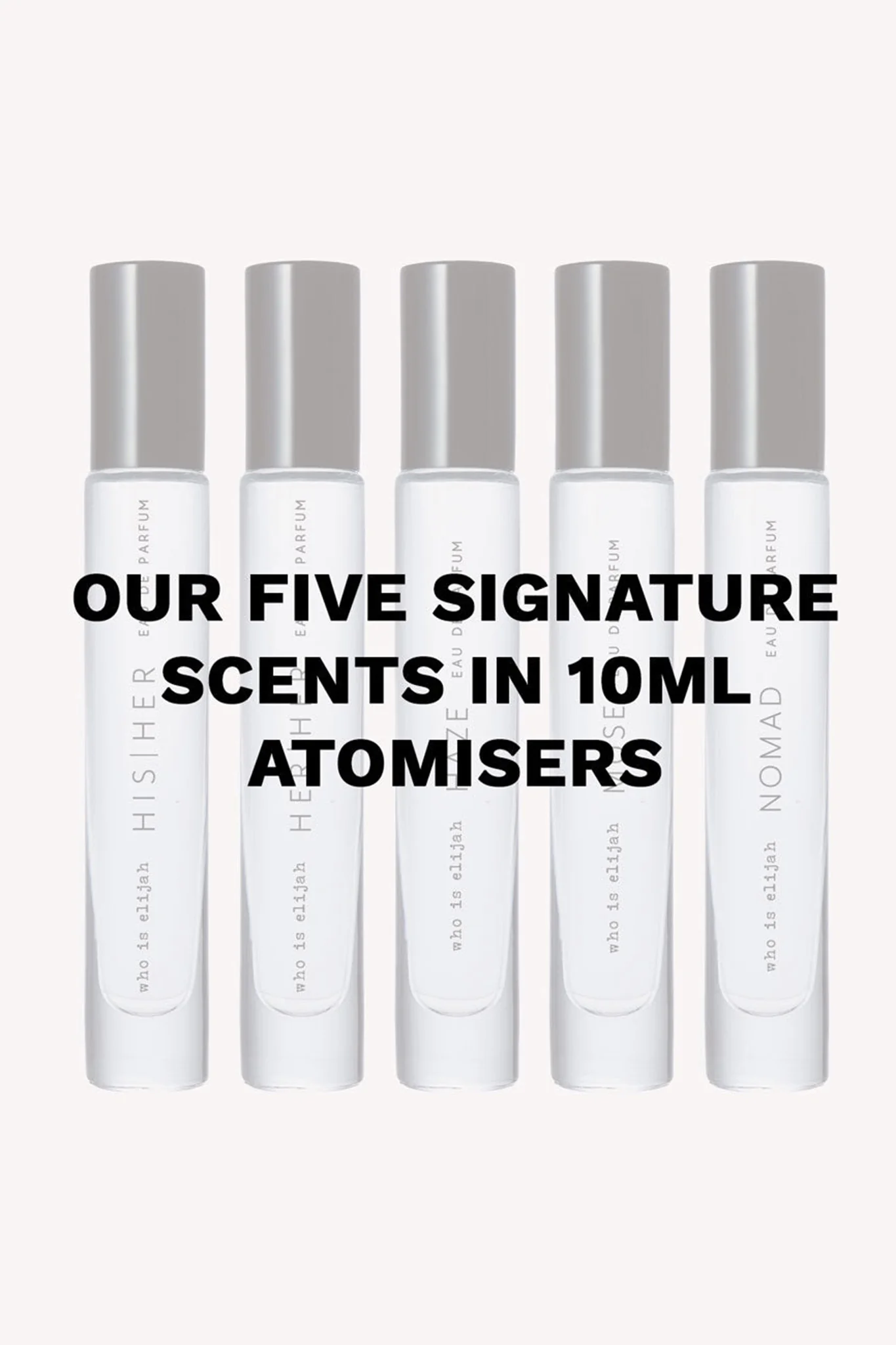 WHO IS ELIJAH THE COLLECTIVE 5 x 10ml Atomizer EDP - Image 2
